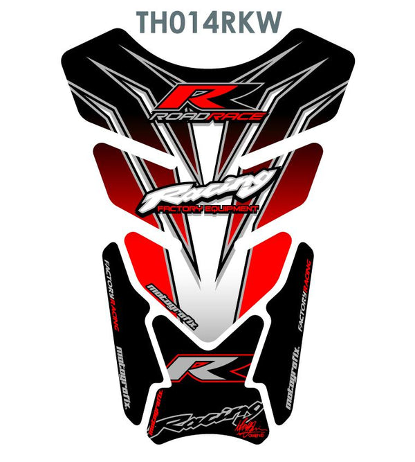 Proteção do tanque Quadra-Universal Red/White