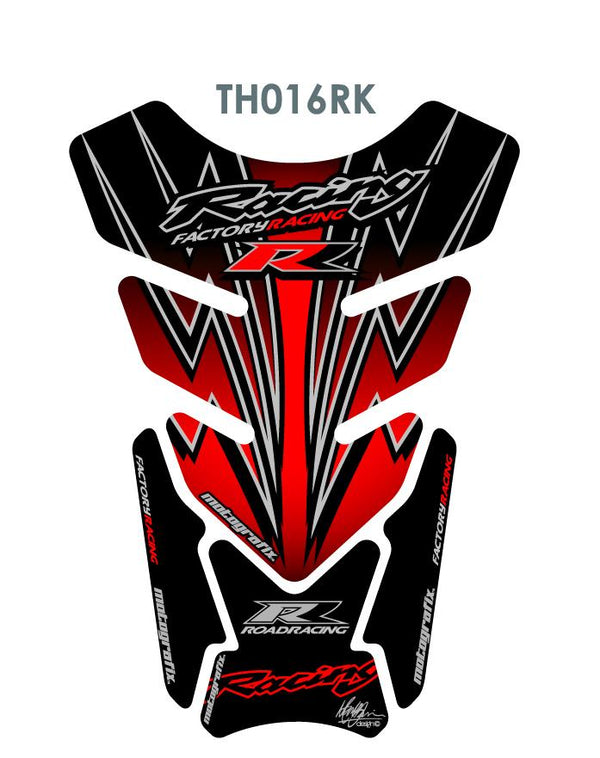 Proteção do tanque Quadra-Universal Red/Black