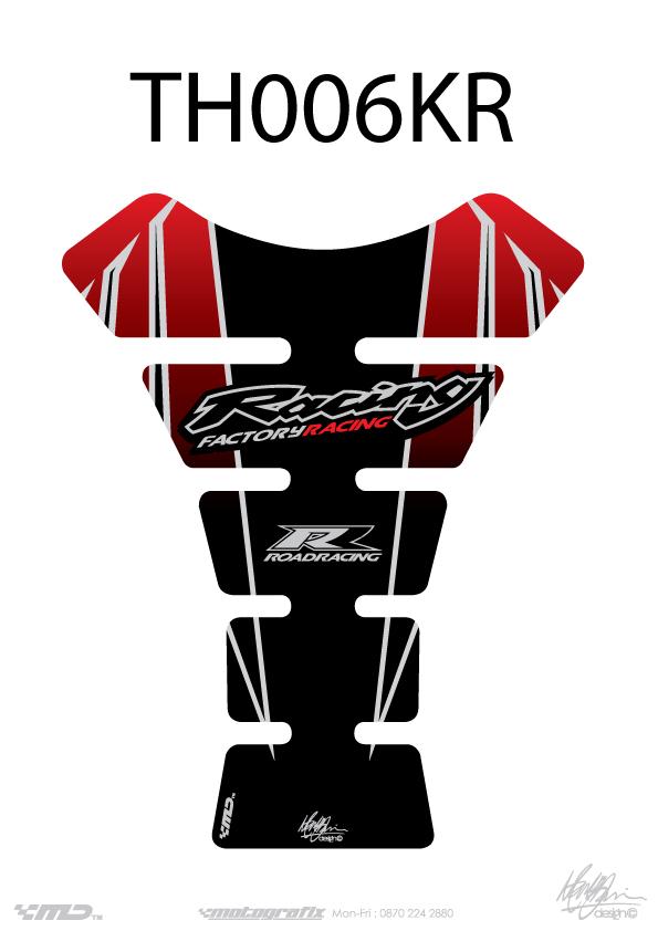 Proteção ao tanque Spine-Universal Black/Red