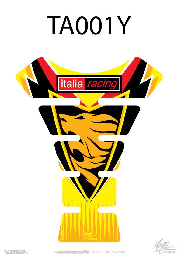 Proteção do tanque Spinha-universais amarelo