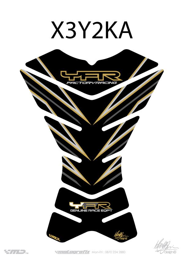 Yamaha-Tank Pro Trip-Universal Black/Gold