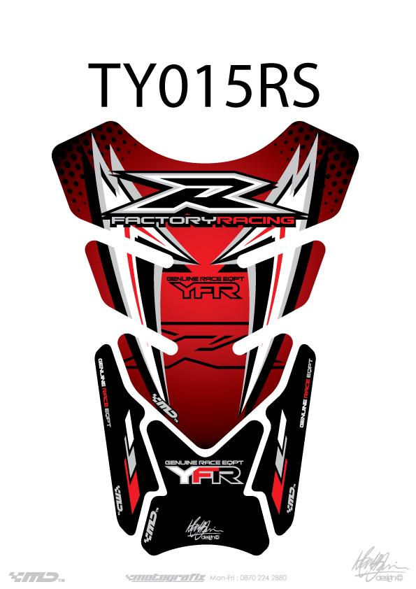 Proteção ao tanque Quadra-Universal Red/Silver