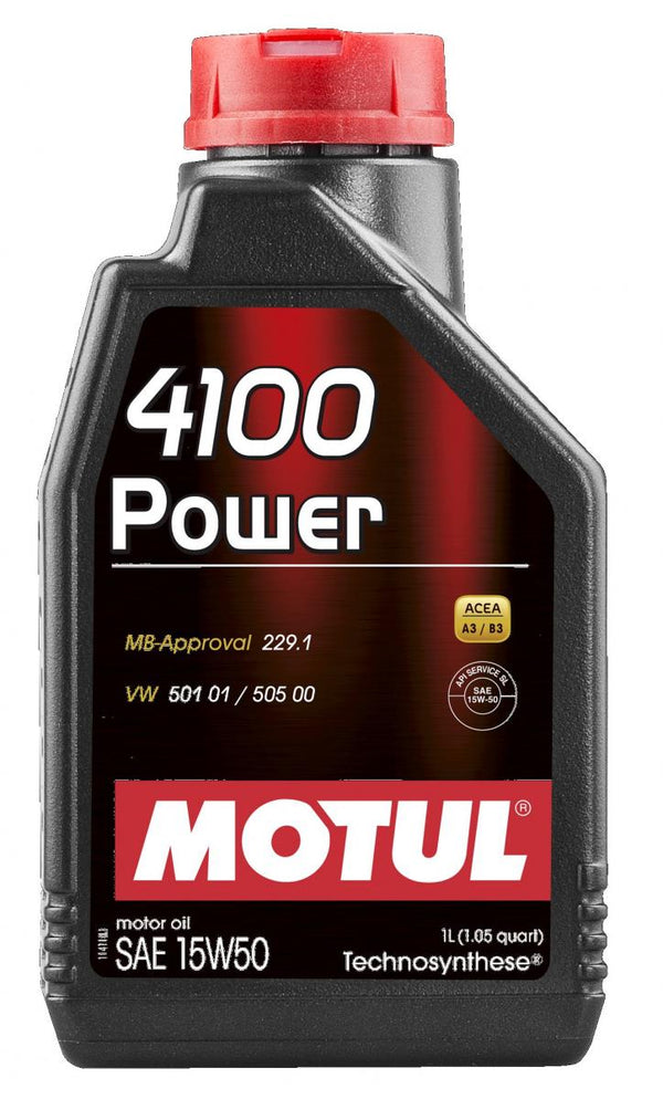 Motul 4100 Power 15W50 1L (12pcs/cardboard)