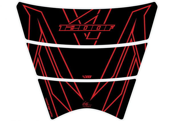 Proteção ao tanque 2010-15 VFR1200F preto/vermelho