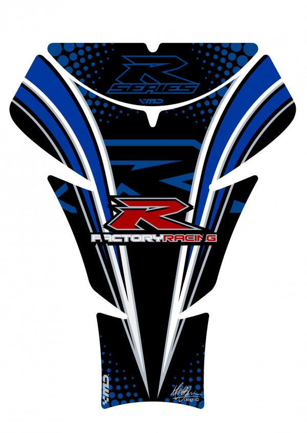 Tank Protection 05-08 GSXR1000/06-15 GSXR600 750 Black/Blue