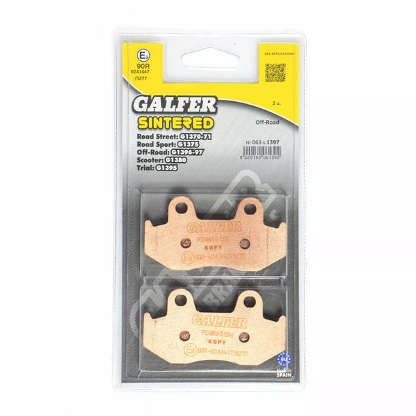 Galfer Brake Pad Sinterned ATV FD063G1397