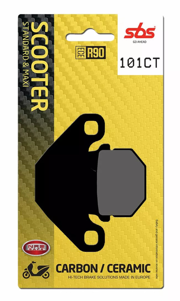 SBS Brake Pad Car/Cer Scoot 101ct