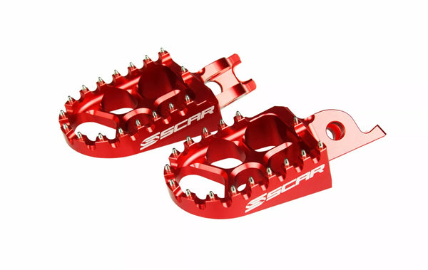 Scar Footpegs Evo Scar Red S3515R