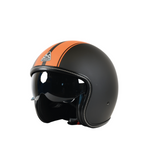 Bayard Open MC Helmet XP-18 S preto /laranja