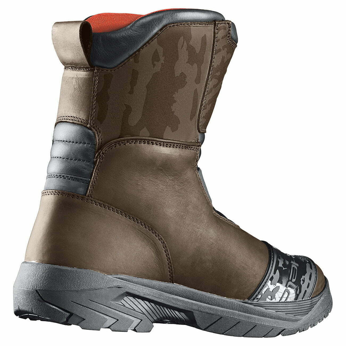 Retendeu unissex gore-tex® curto mc botas marrom