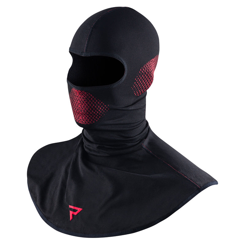 Rebelhorn Balaclava Therm II preto /vermelho