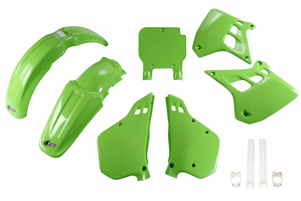 Kit de corpo OVNI KX250 90-91 OE91 KAKIT188F@999A