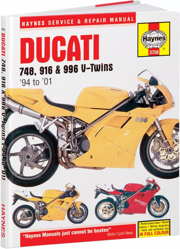 Haynes Manual DUC 748/916/996 3756