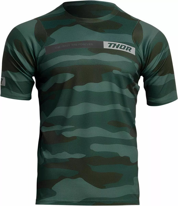 Thor Jrsy Asist SS Camo GN XS 5020-0019