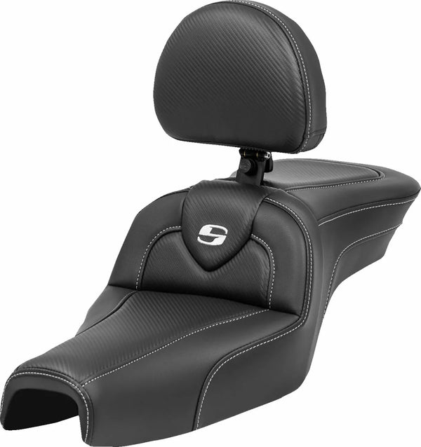 Saddlemen Seat Roadsofa CF com backrest 807-03-185Br