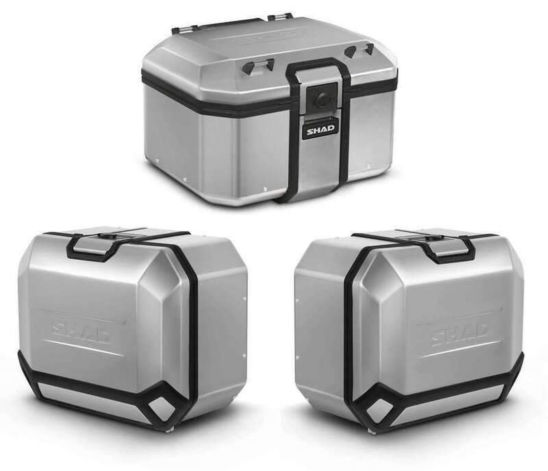 Shad Terra Full Pack 142L - Caixa superior 48L + Casos laterais 47lshad Terra Full Pack 142 L - Topcase 48 L + Seitenkoffer NULL