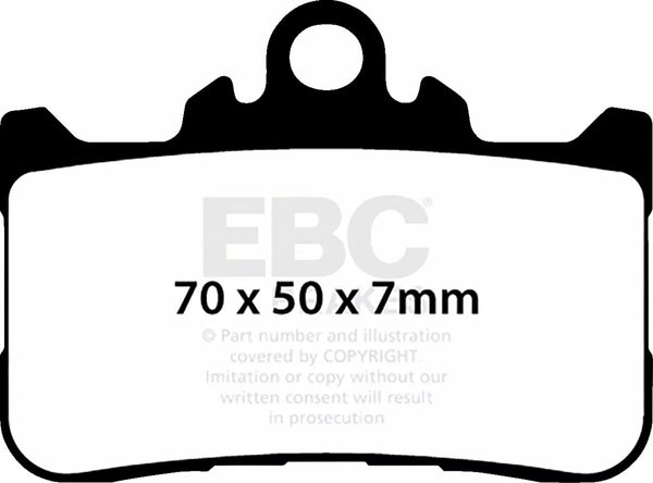EBC BRAKE PAD SINTERED HH FA759HH