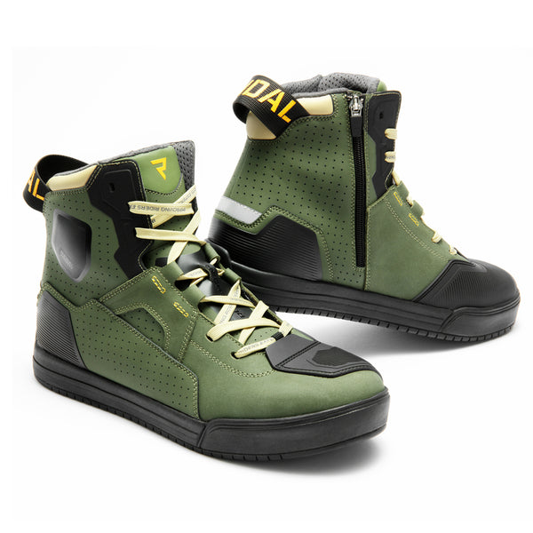 Rebelhorn unissex mc sapatos vandal ii verde