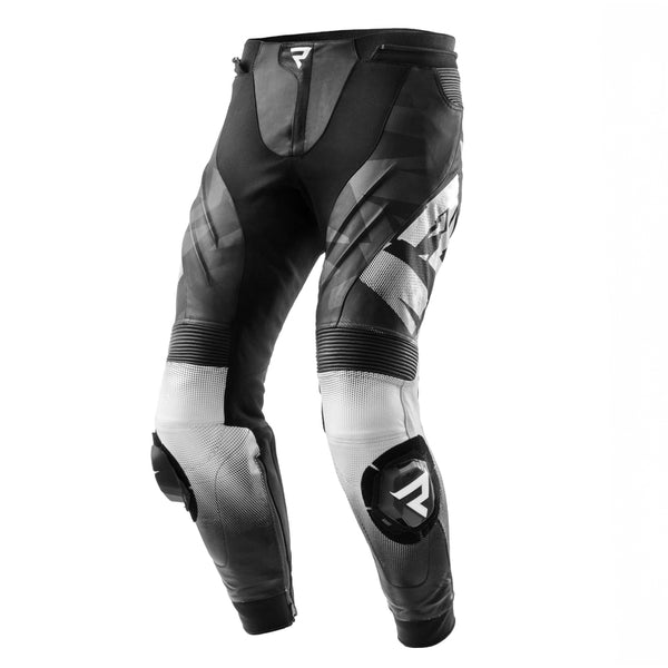 Rebelhorn Mc Leather Calça Inferno Black /White