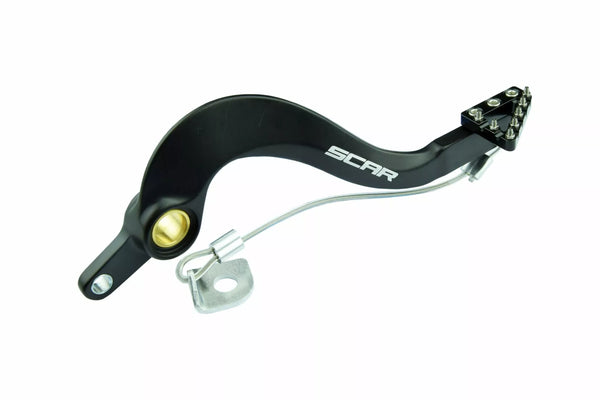 Pedal de freio de cicatriz YZF450 BK RBP103BK