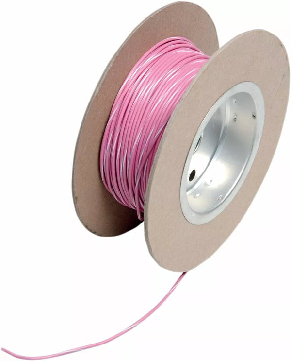 Namz Wire 18G 100 'rosa/branco NWR-109-100