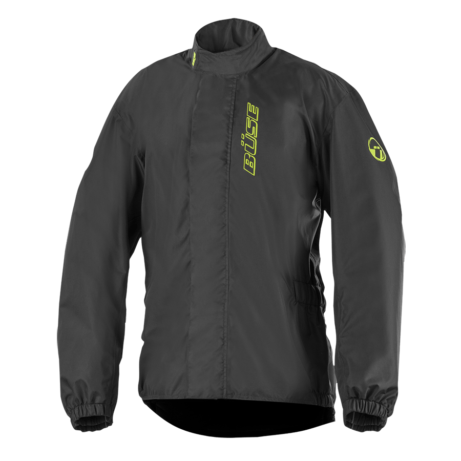 Büse MC rain jacket Aqua black