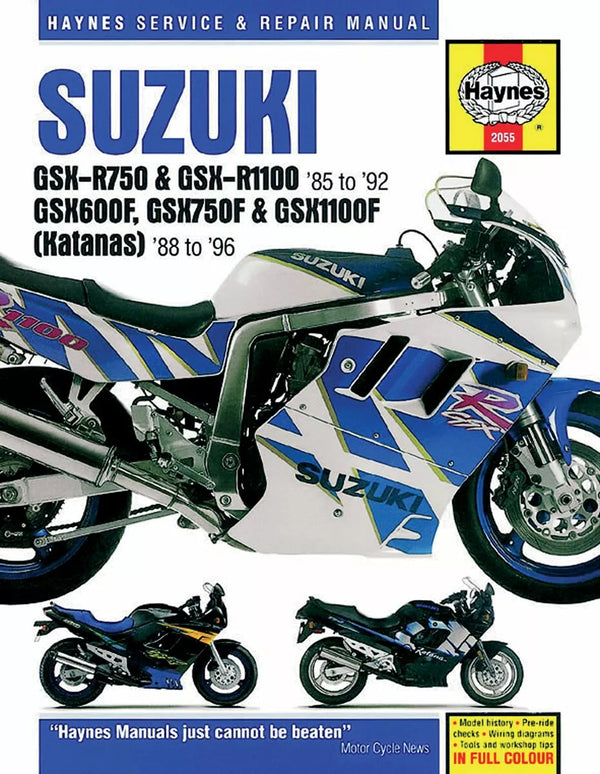 Manual Haynes Suz GSX-R/Katana 2055