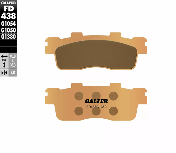 Galfer Brake Pad Sinterned Scooter FD438G1380