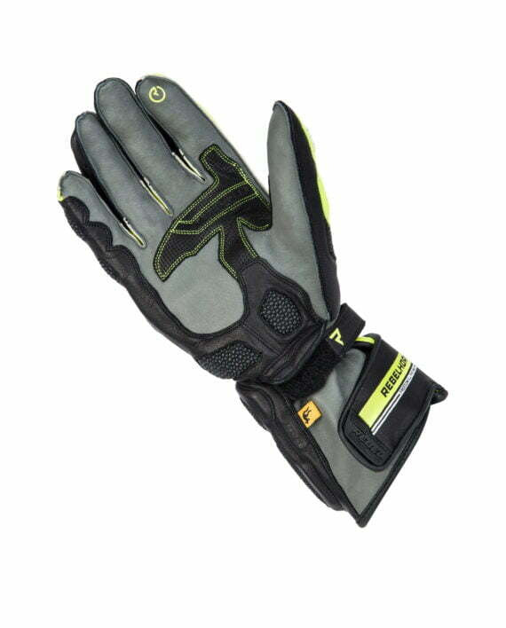 Rebelhorn Sport Mc-Gloves St Long Black /Flu