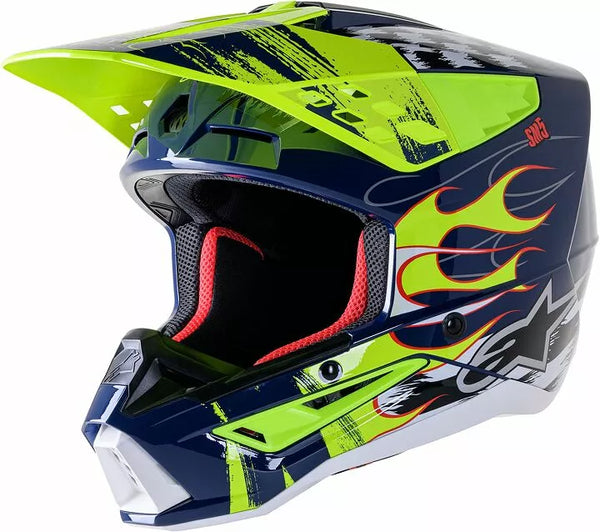 Alpinestars (mx) capacete SM5 RASH NV/YL 2X 8307023-7455-2X