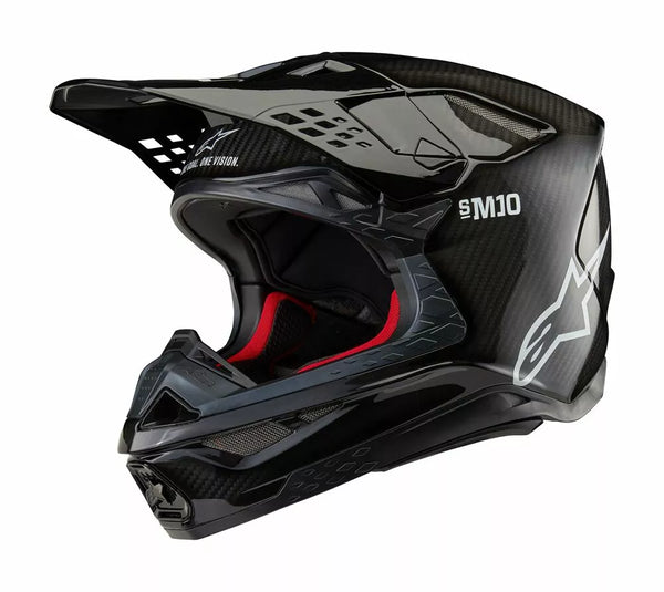 Capacete Alpinestars (MX) SM10 SOLID CARB XL 8300123-1188-XL
