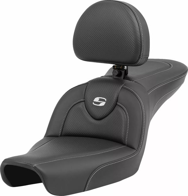 Saddlemen Seat Roadsofa CF com backrest 896-04-185BR