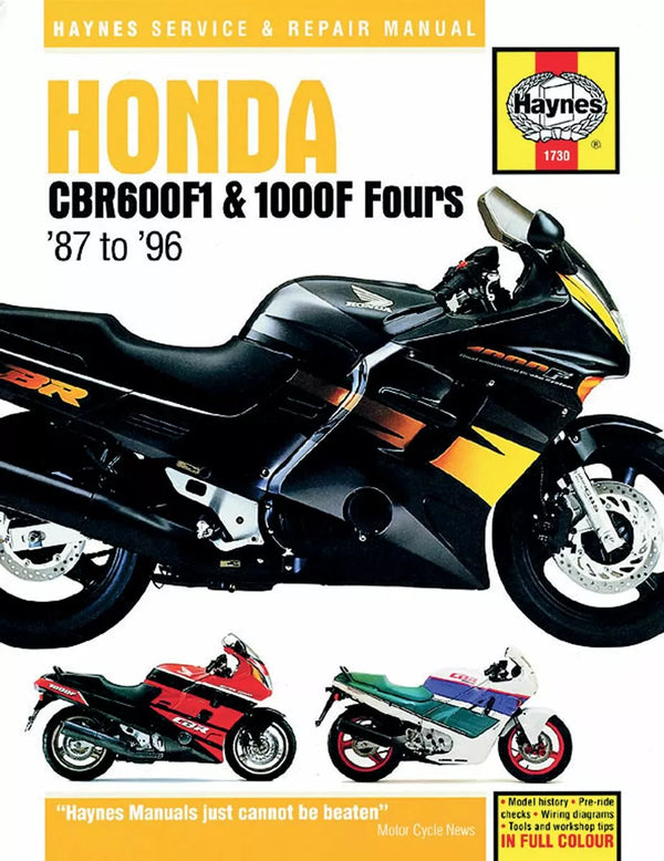 Manual de Haynes She CBR600/1000 1730