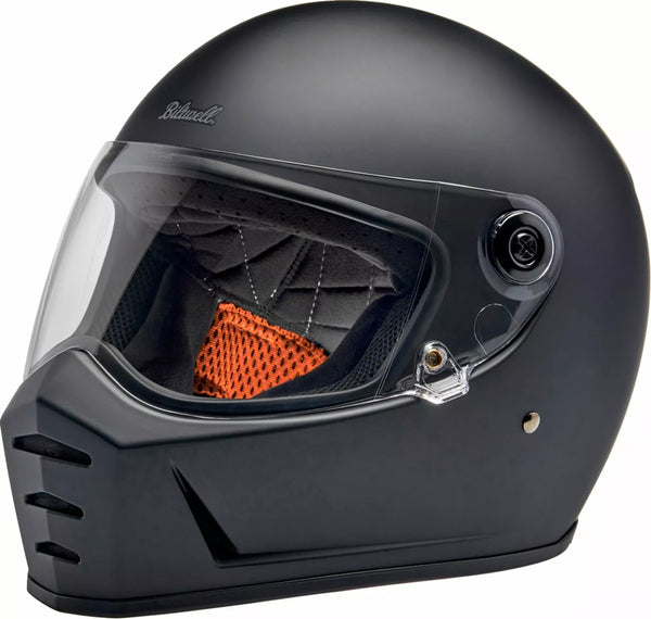 BILTWELL HELMET LANESPLT F BLK 2X 1004-201-506