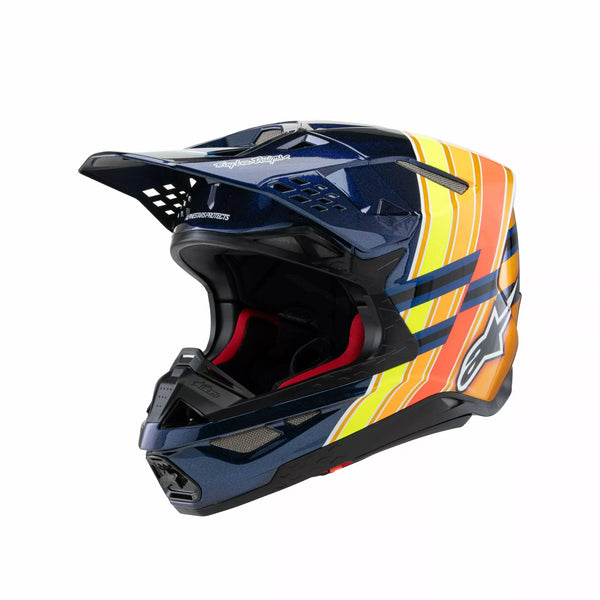 ALPINESTARS (MX) CACAÇÃO S-M10 TLD25 BL/OR/YL L 8300325-7156-L