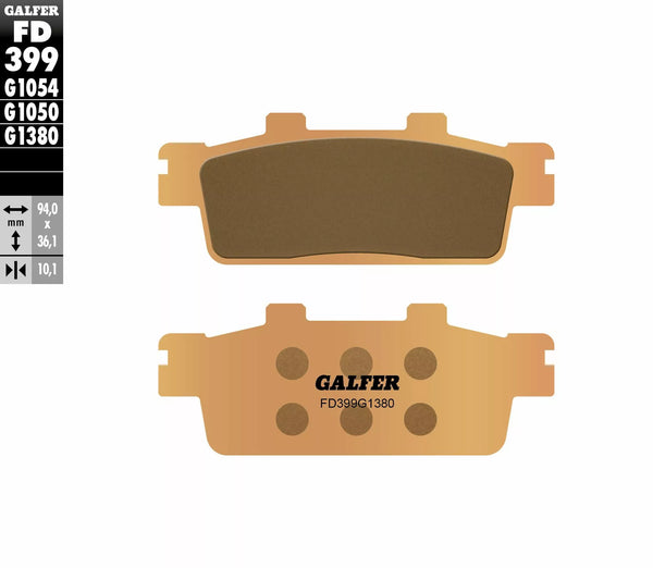 Galfer Brake Pad Sinterned Scooter FD399G1380