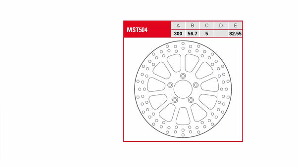 Rotor TRW TRW MST504