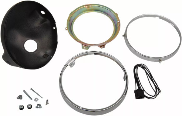 Emgo H/Lâmpada Z1 Shell BLK 66-65010