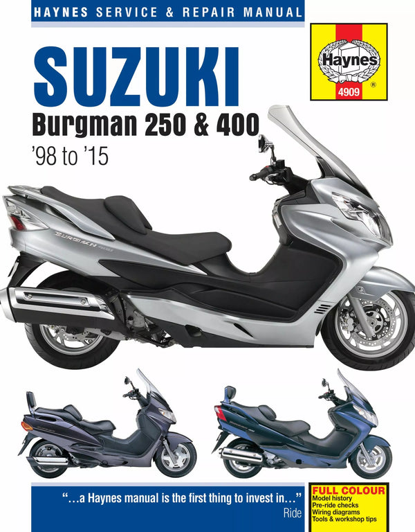 Haynes Suzuki Burgman 250 e 400 4909