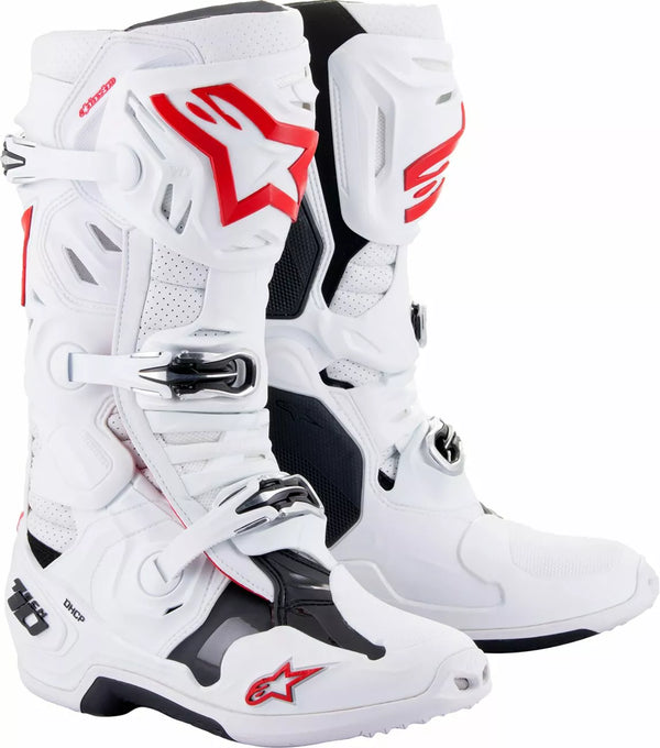 Alpinestars (MX) Boot T10 S-VNT WT/RD 9 2010520-2230-9