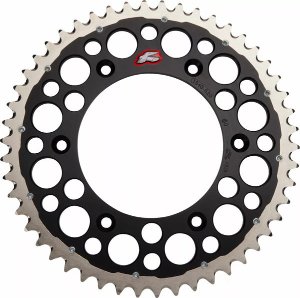 RENTHAL SPROCKET R 520 50T BK SC TWIN 1540-520-50GPBK