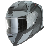 ROCC 341 Capacete MC integral preto /cinza