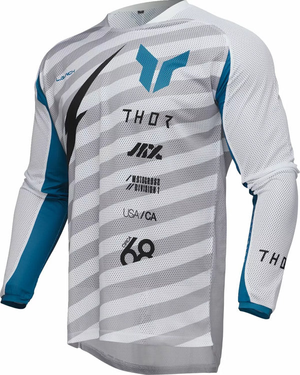 THOR JERSEY LANÇA RAID WH/GY MD 2910-8251
