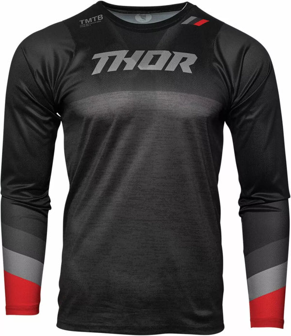 THOR JERSEY AJUDA LS BK/GY MD 5120-0052