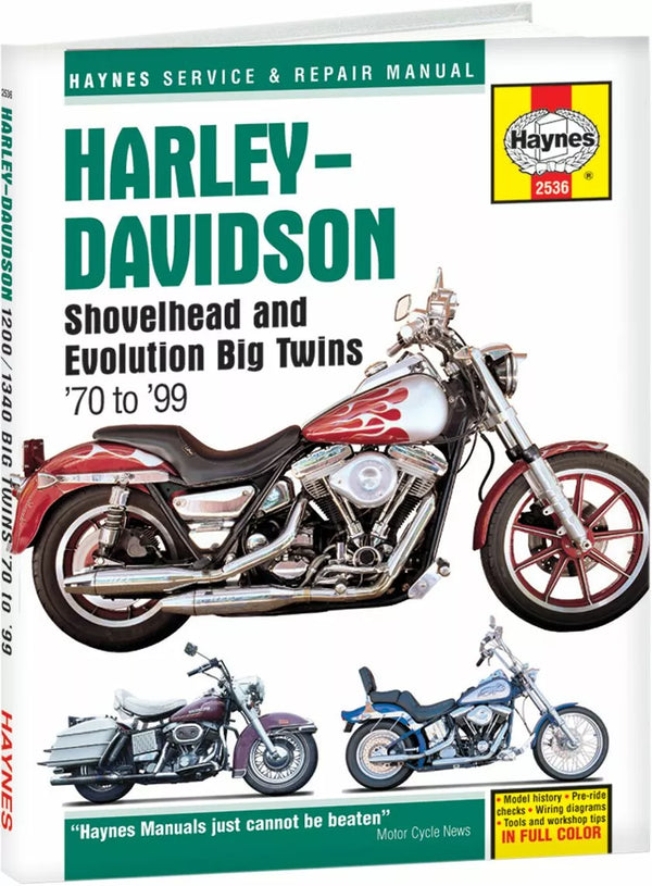 Haynes Manual HD Big Twins 70-99 2536