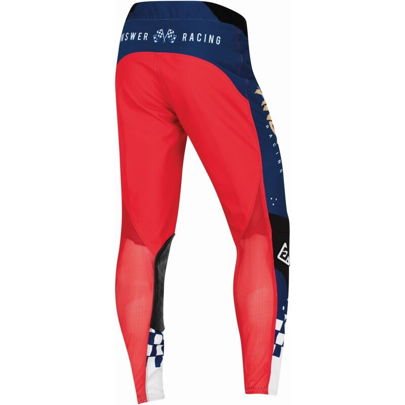 Answer Cross Pants A22 Elite Redzone Blue /Red