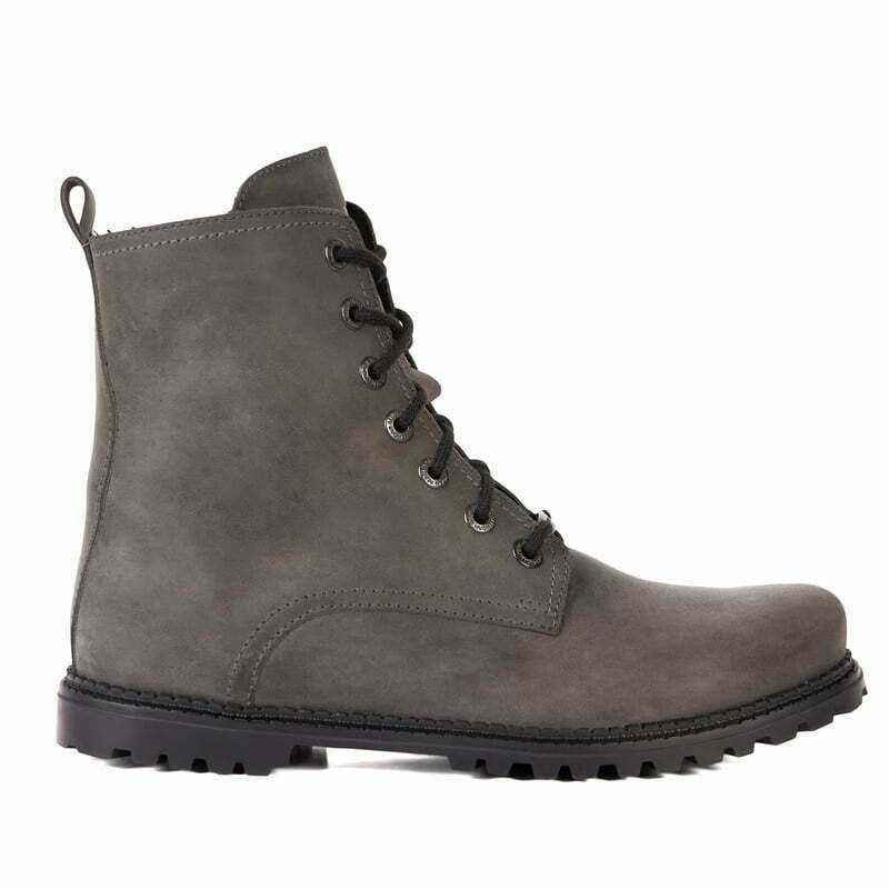 Rebelhorn unisex mc boots nomad gray