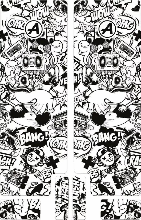 Algis Fork Decal BK Mat BK.P06.004