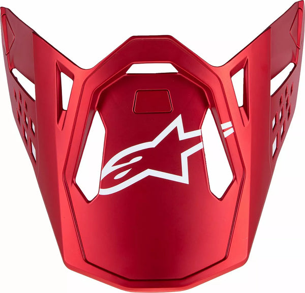Alpinestars (MX) Visor SM10 inundação vermelha 8980923-3003-OS