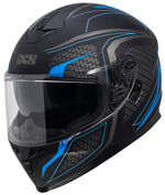 IXS Integral MC Helmet 1100 2.4 Matt preto /azul